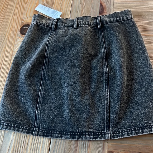 Gilli NWT Black Denim Mini Skirt Small - Picture 4 of 5